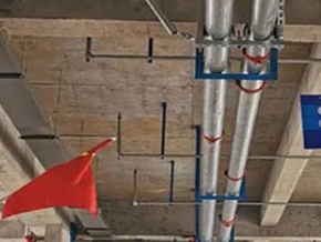 荷塘管廊支架的安装方法